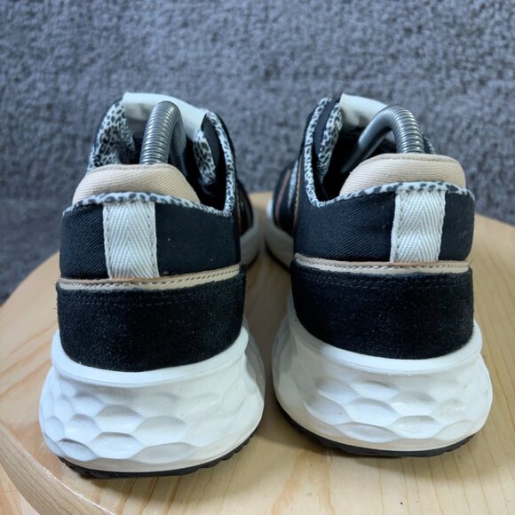 New Balance Women's Fresh Foam X70 v1 Running Shoe Women Sz 10 Suede Black Cream - Picture 4 of 8